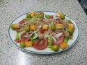 Ensalada. Kiosko El Puente